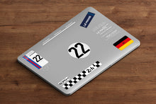 Load the image into the gallery, &lt;transcy&gt;24H LEGENDE - Pack of 5 repositionable sticker sheets - 1971&lt;/transcy&gt;

