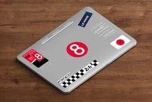 Load the image into the gallery, &lt;transcy&gt;24H LEGENDE - Pack of 5 repositionable sticker sheets - 2018&lt;/transcy&gt;
