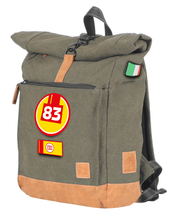 Charger l&#39;image dans la galerie, Sac à Dos Tendance 24H - Kaki, Personnalisable et Confortable avec Patch - LÉGENDE
