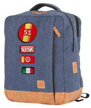 Charger l'image dans la galerie, Sac à Dos Multimédia 24H - Bleu, Personnalisable et Pratique avec Patch - LÉGENDE
