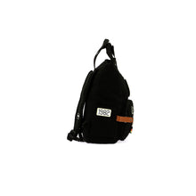 Charger l&#39;image dans la galerie, 24H LE MANS CLASSIC - Grand sac à dos avec patch - Coton - Noir

