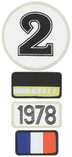 Charger l&#39;image dans la galerie, 24H LEGENDE - 4 patchs brodés 1978 - Victoire Renault
