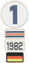 Charger l&#39;image dans la galerie, 24H LEGENDE - 4 patchs brodés 1982- Victoire Porsche
